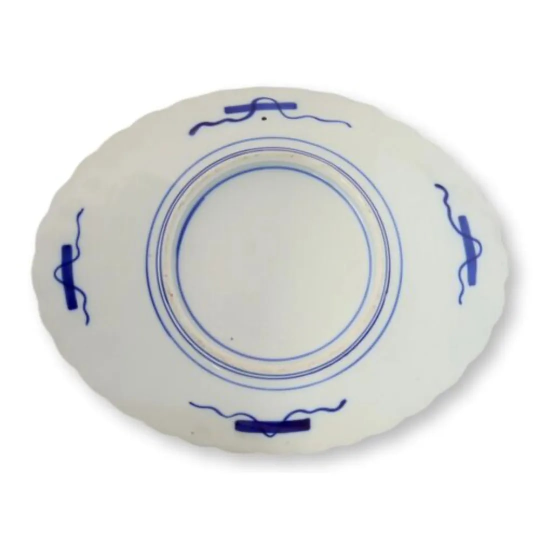 19th-Century Scalloped Edge Japanese Imari Plates - 3