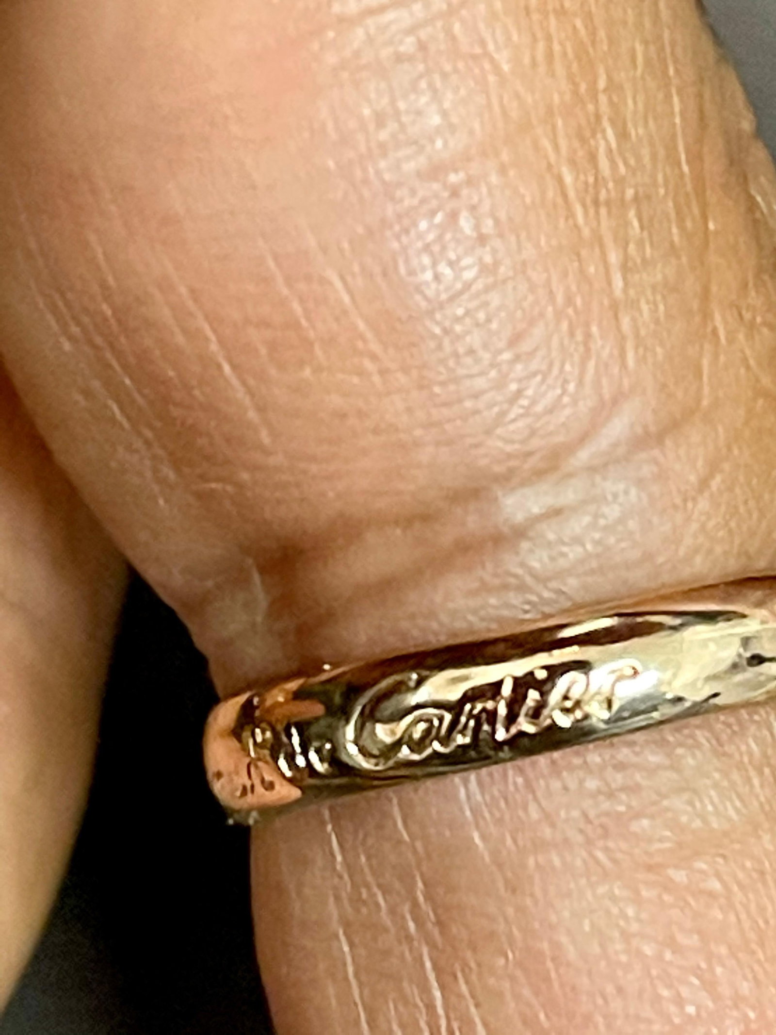 Cartier Trinity Tri-Color White, Yellow Rose, 18 Karat Gold Rolling Rings - 9