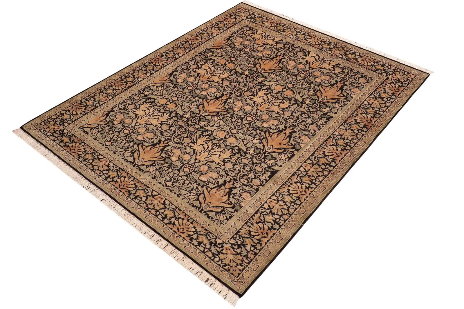 1990s Art Nouveau William Morris Pak Persian Area Rug - 3