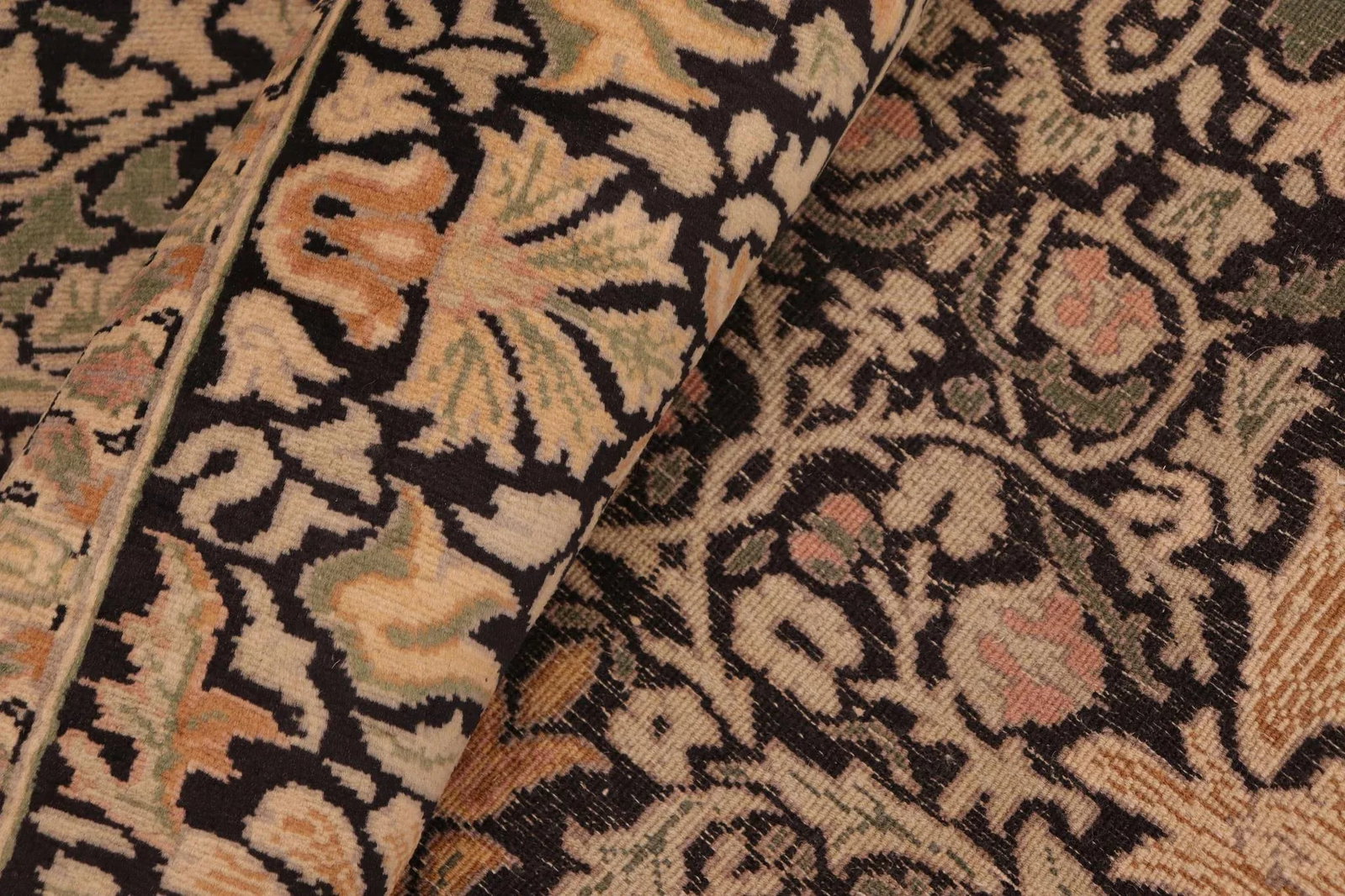 1990s Art Nouveau William Morris Pak Persian Area Rug - 8