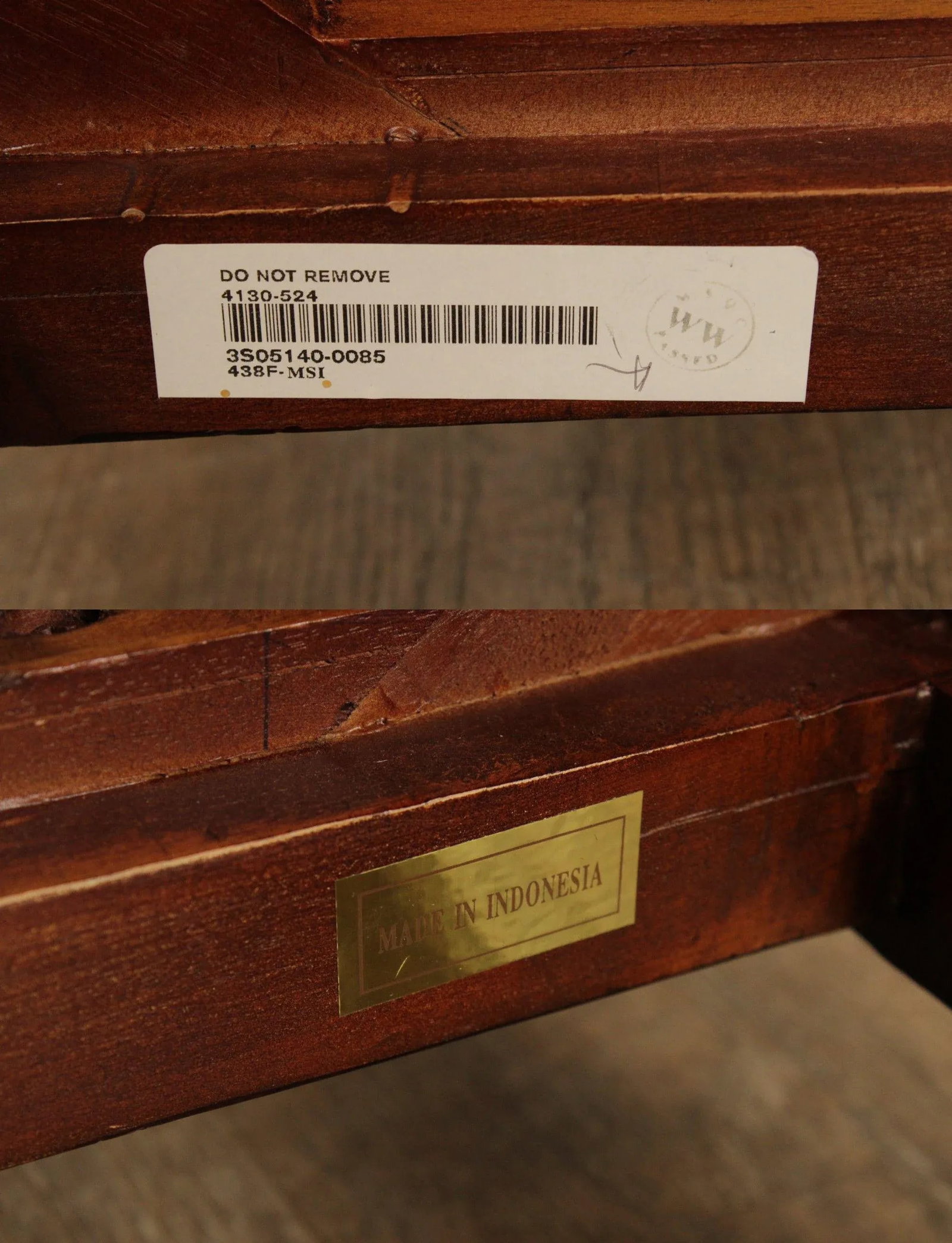 Maitland Smith Georgian Style Carved Mahogany Armchair - 12