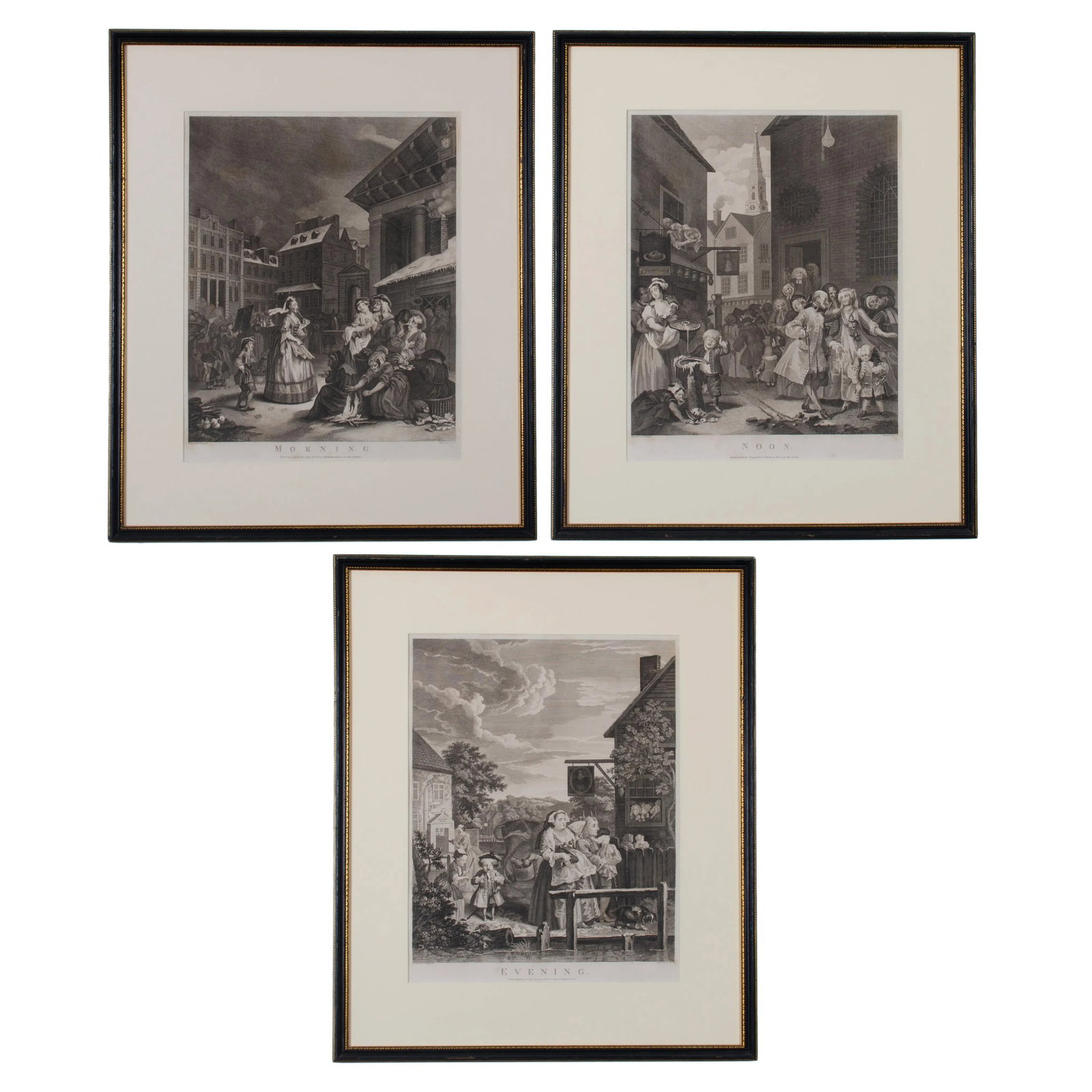 Hogarth Times of Day - Set of 3 - 12
