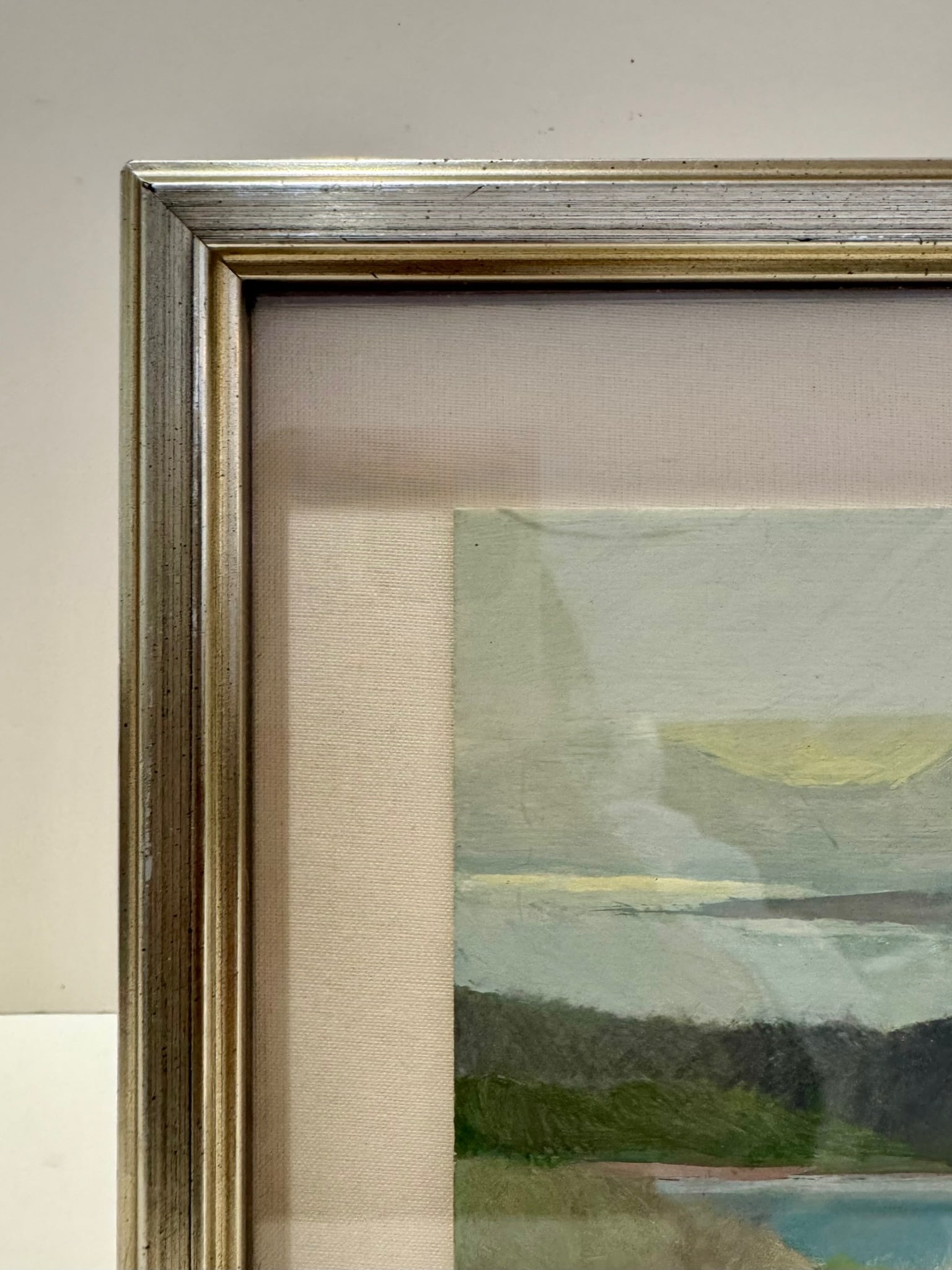 Vintage Signed Landscape Oil Painting, Framed, Small Scale - 4