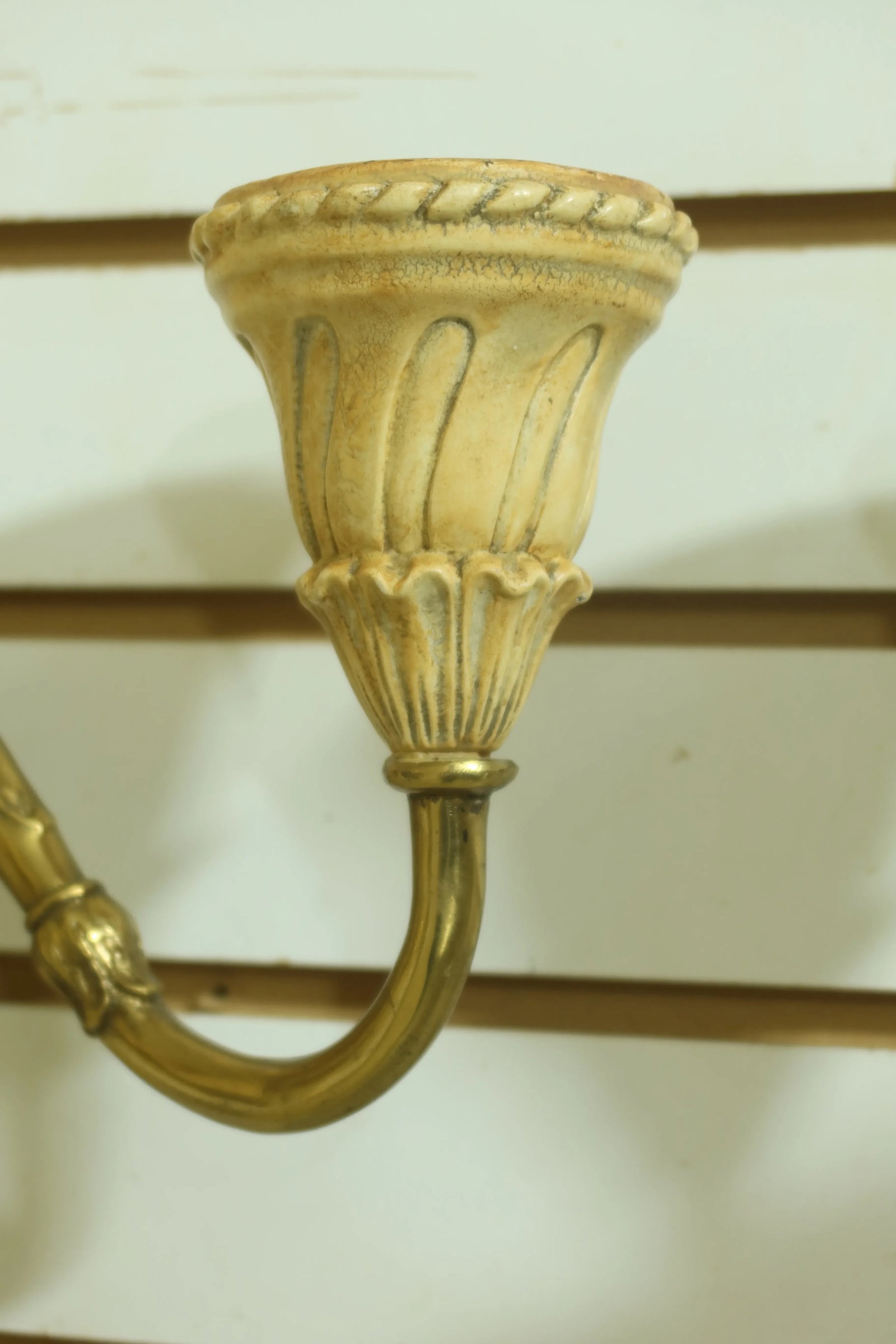 Pair Maitland Smith Decorative Candelabra Wall Sconces - 5