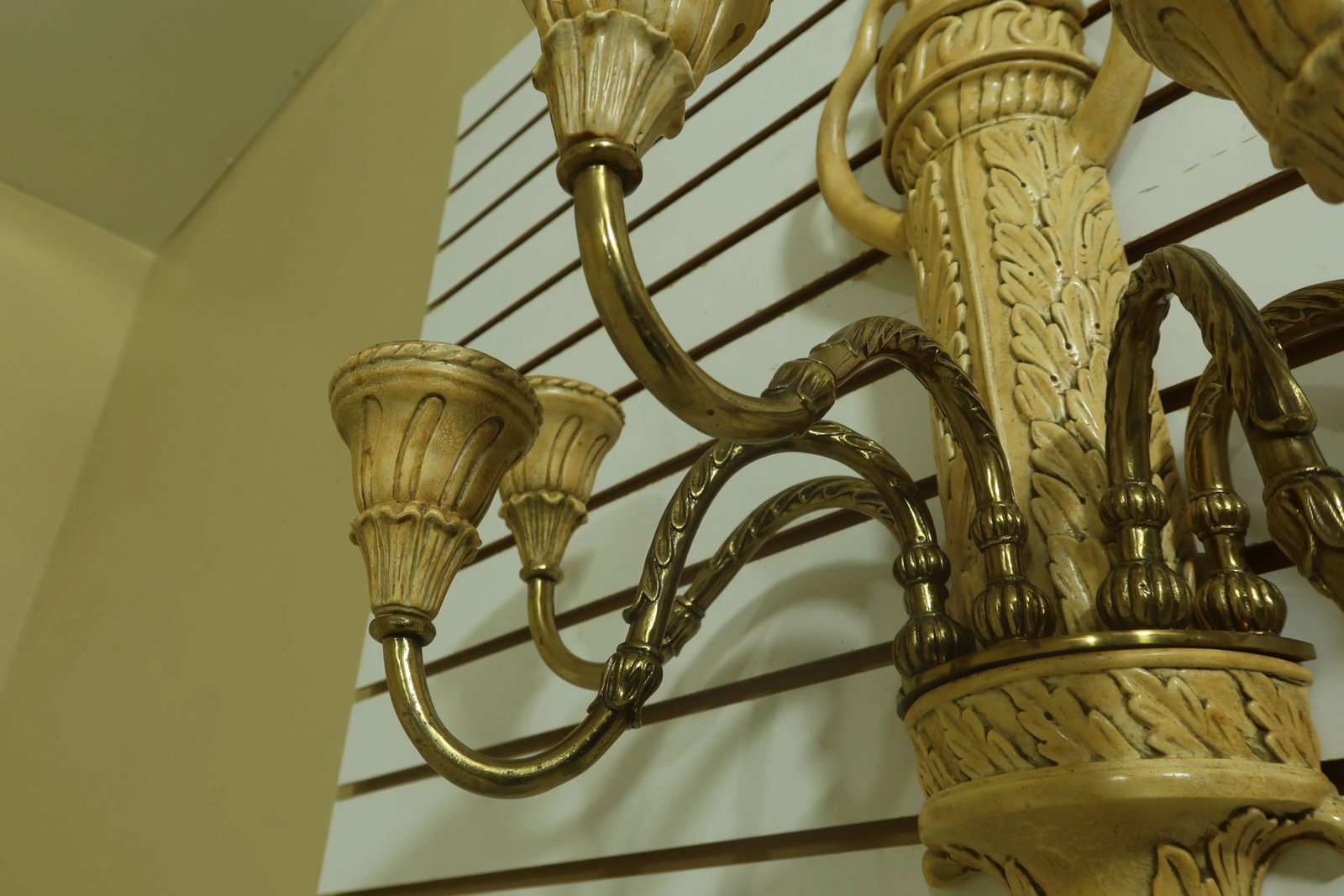 Pair Maitland Smith Decorative Candelabra Wall Sconces - 7