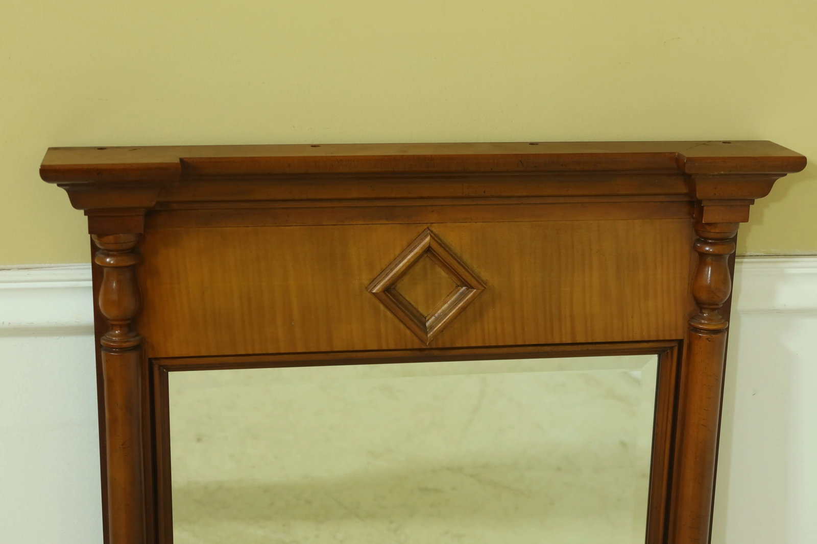Milling Road by Baker Beveled Glass Empire Mirror - 2