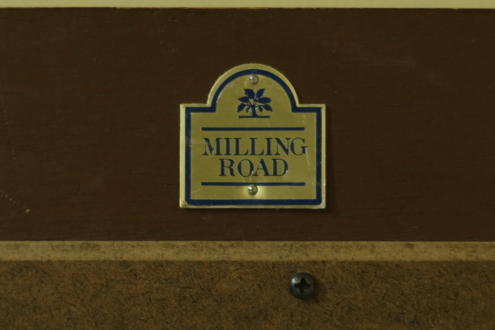 Milling Road by Baker Beveled Glass Empire Mirror - 7