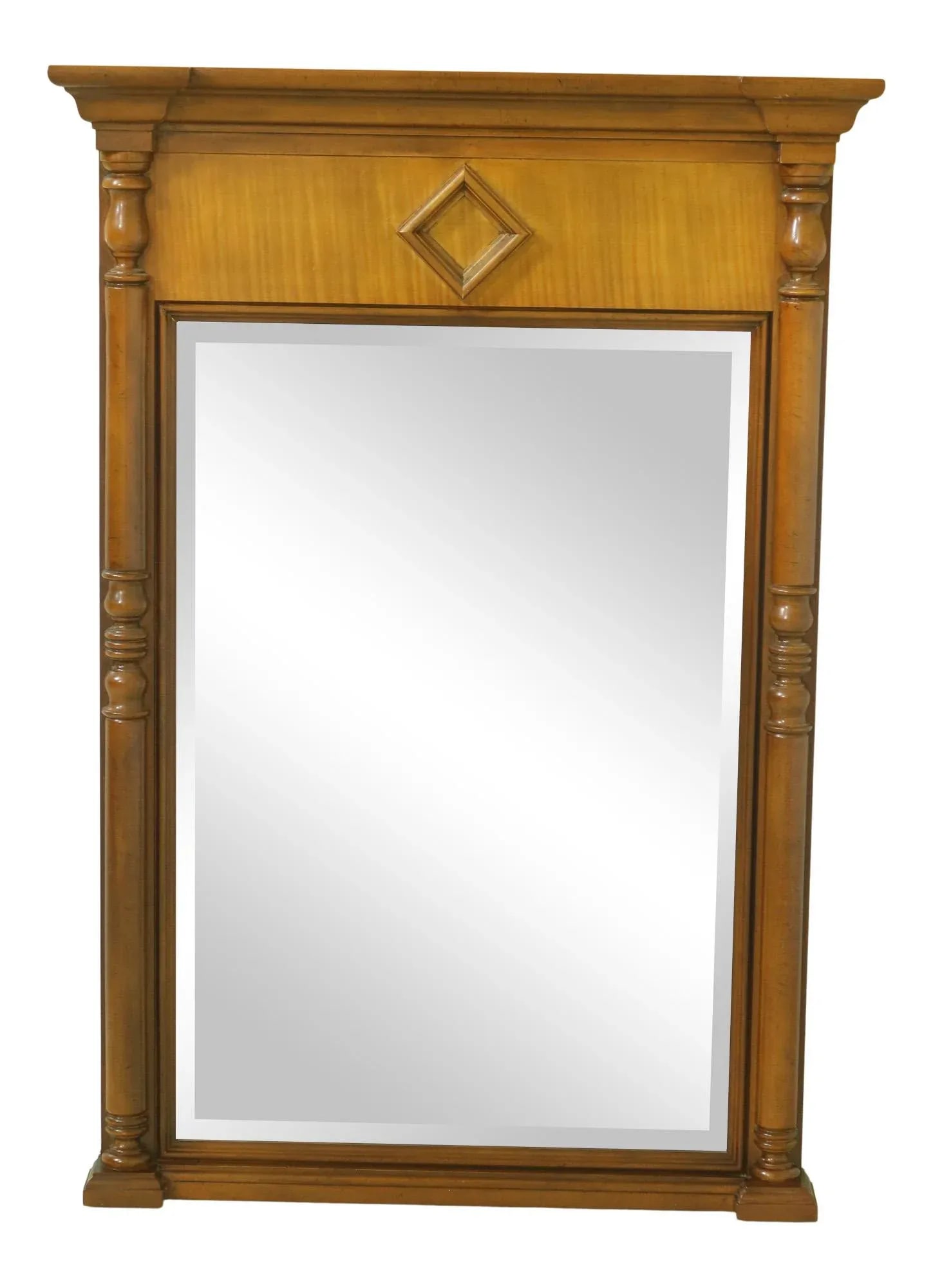 Milling Road by Baker Beveled Glass Empire Mirror - 8