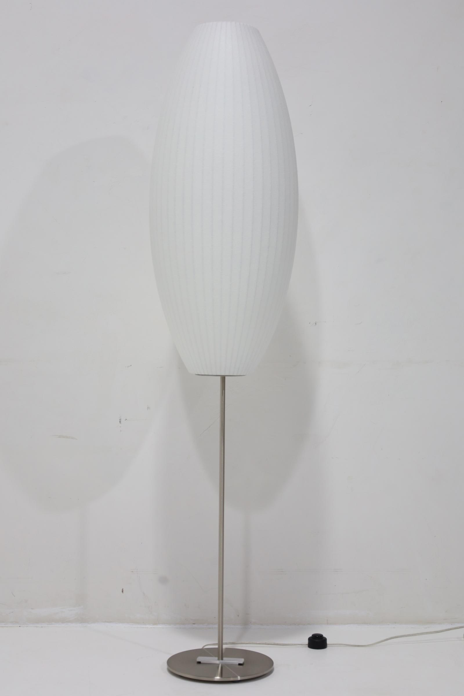 George Nelson Cigar Lotus Floor Lamp - 6
