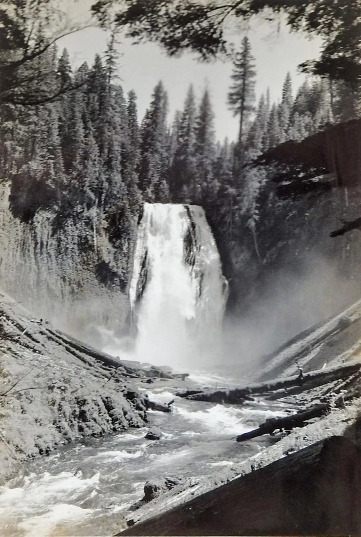 Vintage Waterfall & Landscape Photographs - Set of 3 - 2