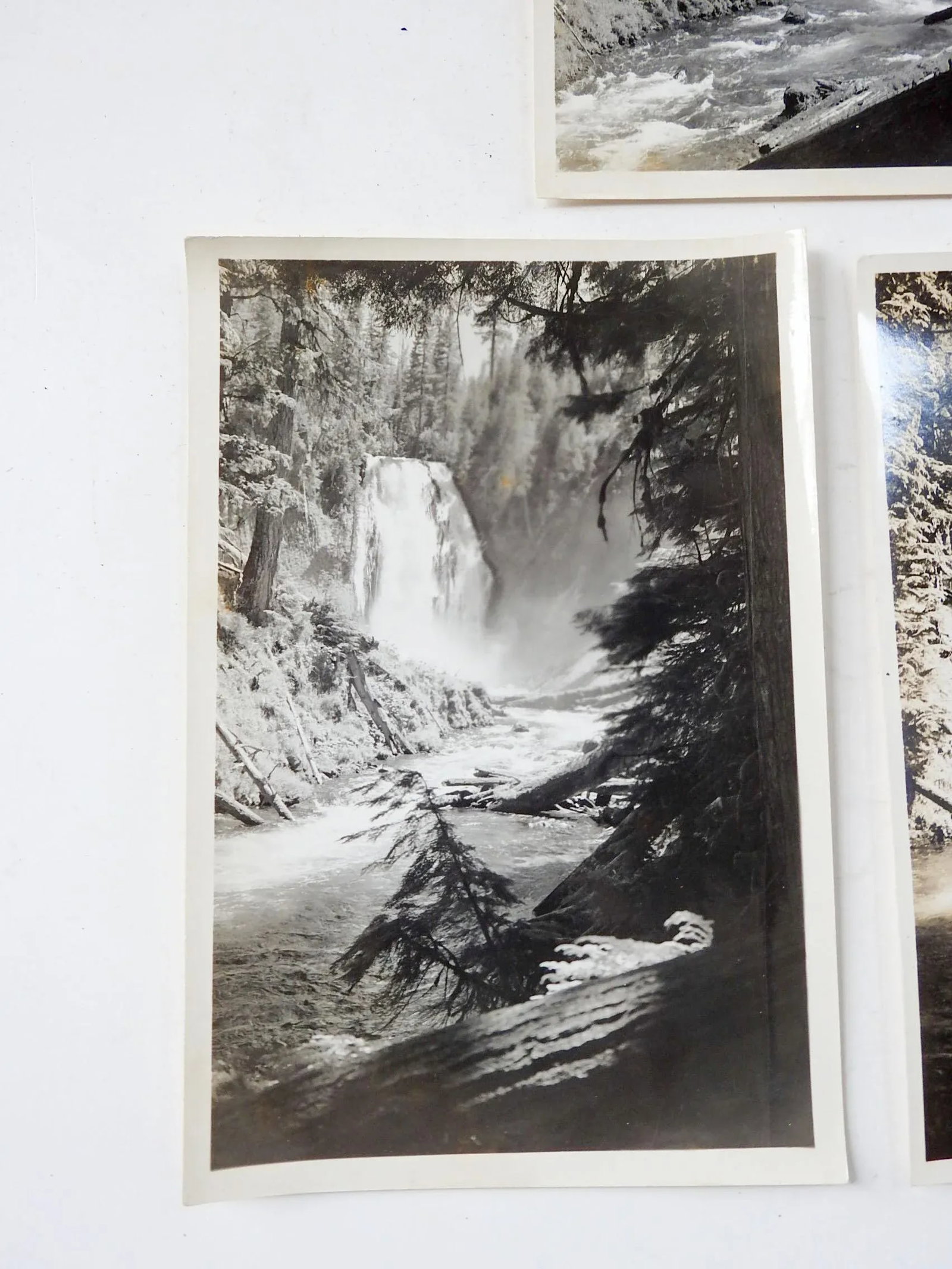 Vintage Waterfall & Landscape Photographs - Set of 3 - 3