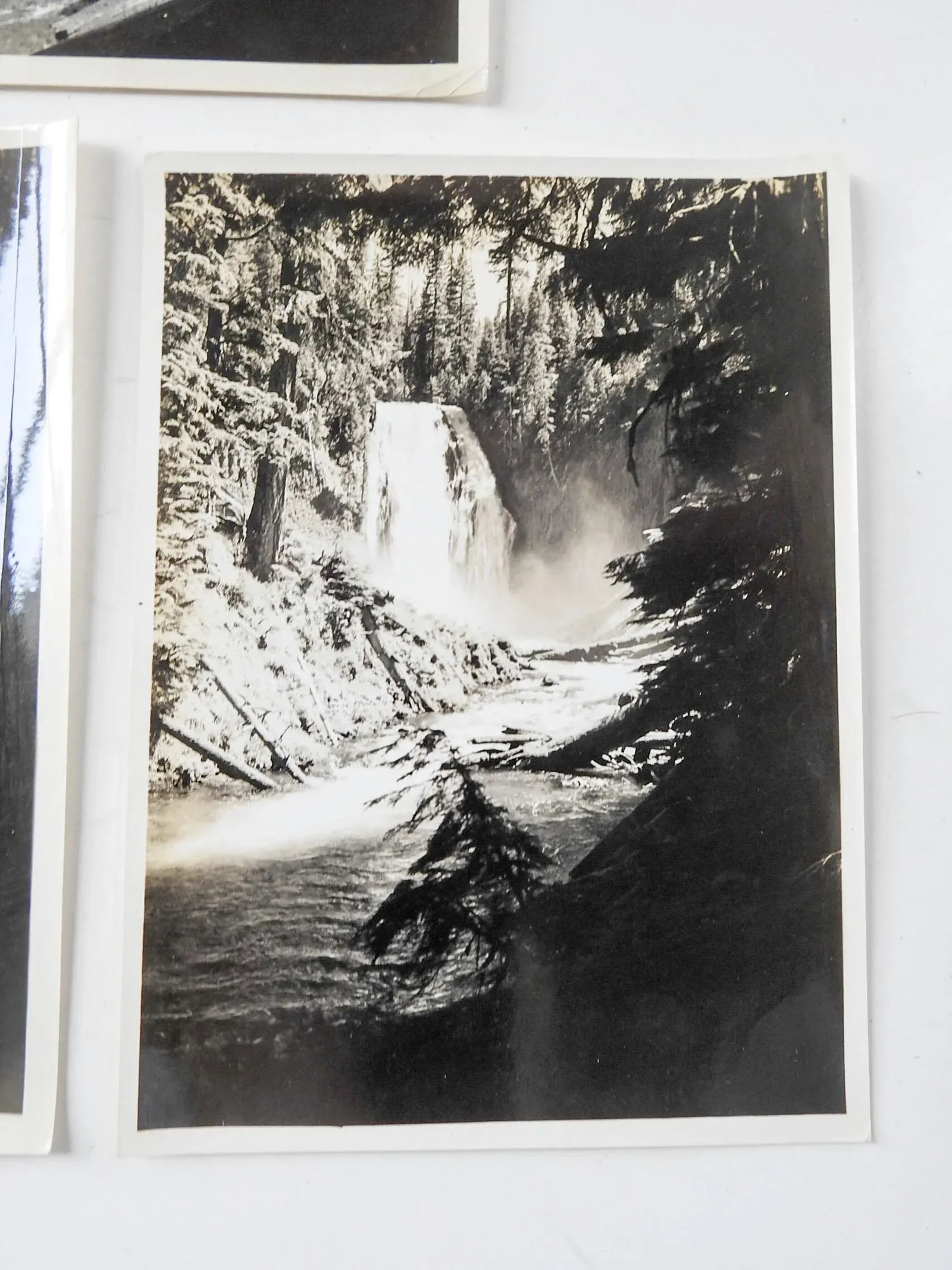 Vintage Waterfall & Landscape Photographs - Set of 3 - 4