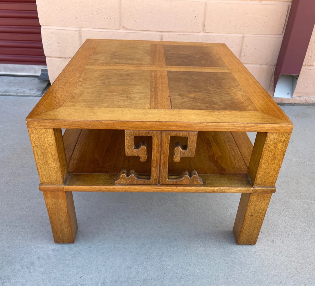 Mid-Century Modern Heritage Henredon Asian Side Table - 2