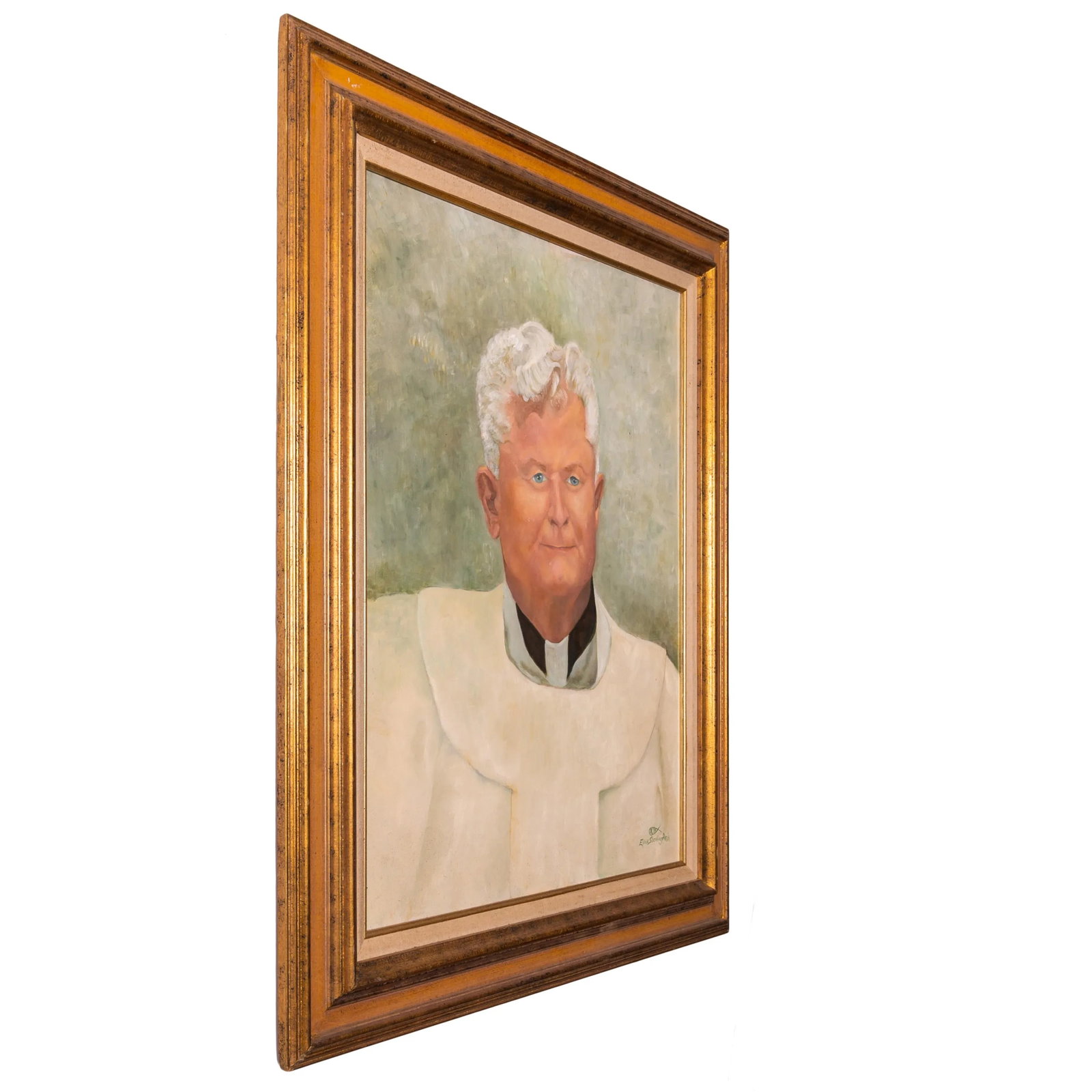 Catholic Priest Portrait Sterling Reis - 3