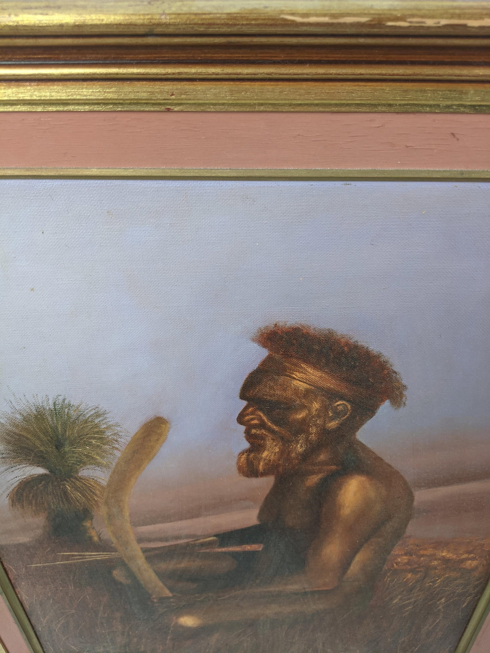 Late 20th Century "The Lonely Hunter" by Alex McIvor, Signed Original Oil on Canvas of an Australian - 12