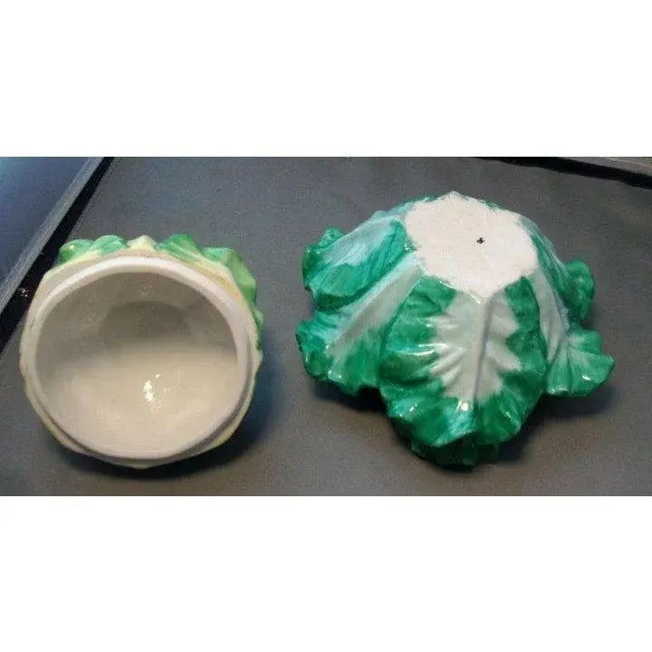 19th Century English Coalport Porcelain Cabbage or Lettuce Ware Tureen Box - 5
