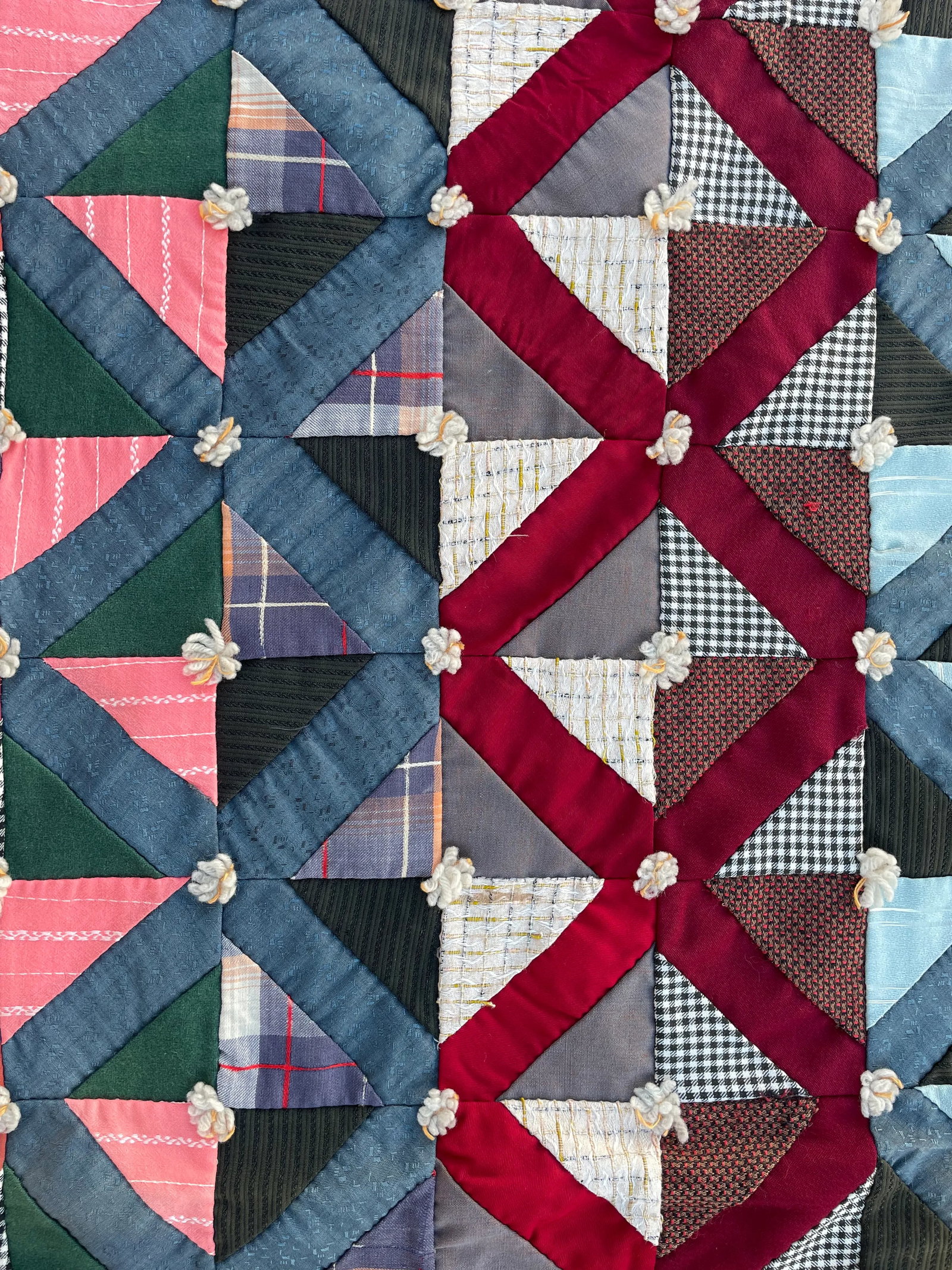 Circa 1940s Crib Quilt - 10