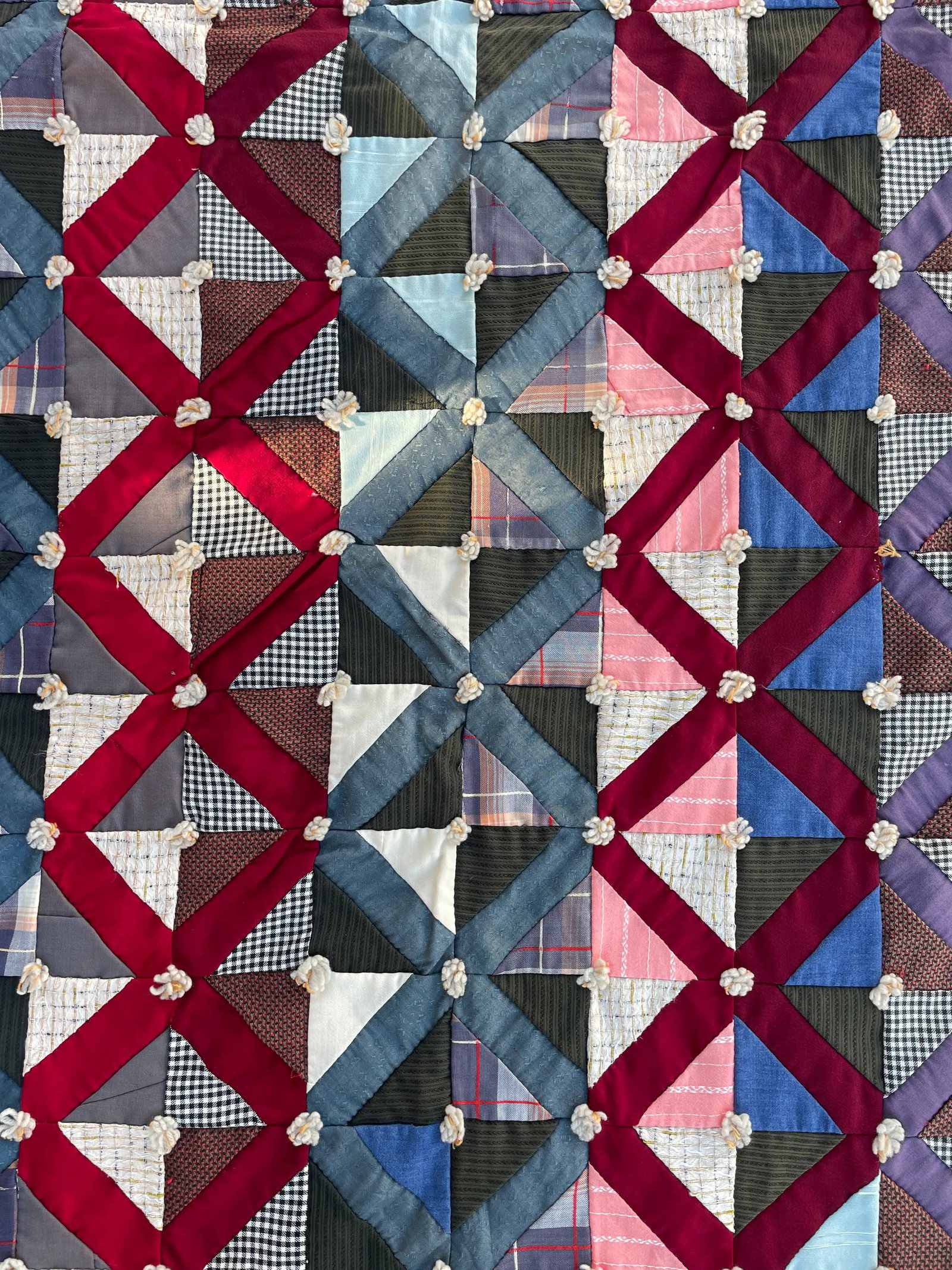 Circa 1940s Crib Quilt - 3