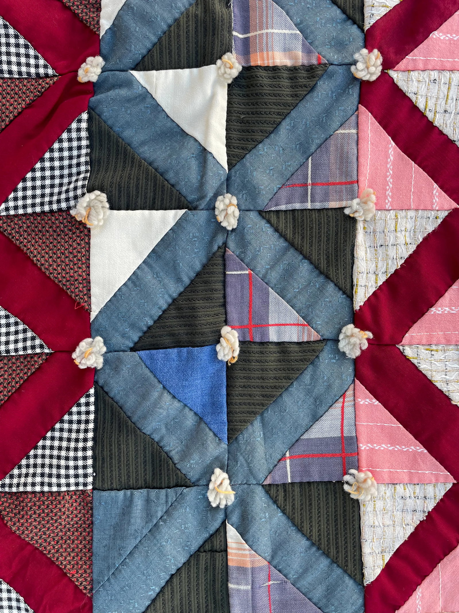 Circa 1940s Crib Quilt - 5