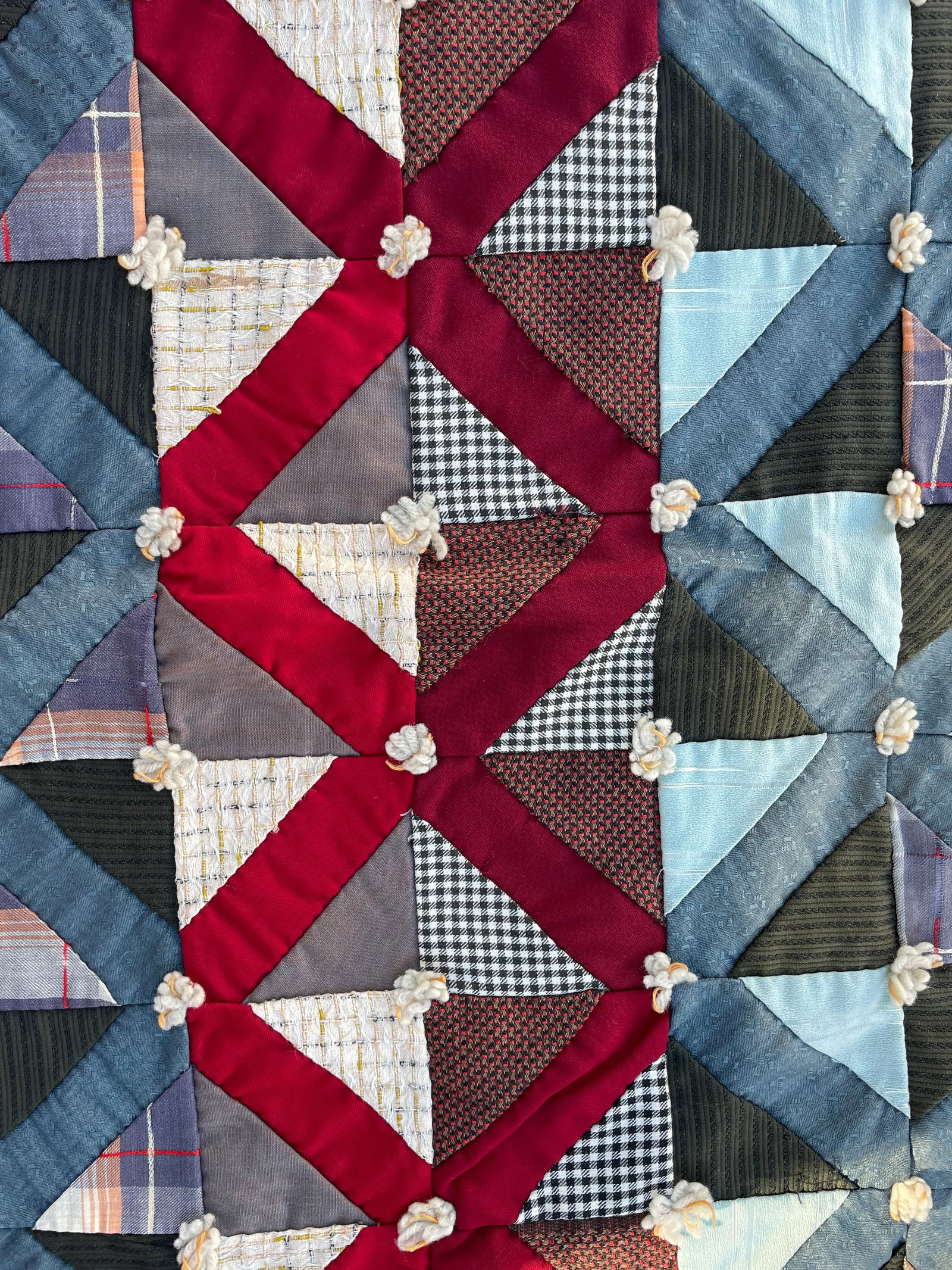 Circa 1940s Crib Quilt - 8