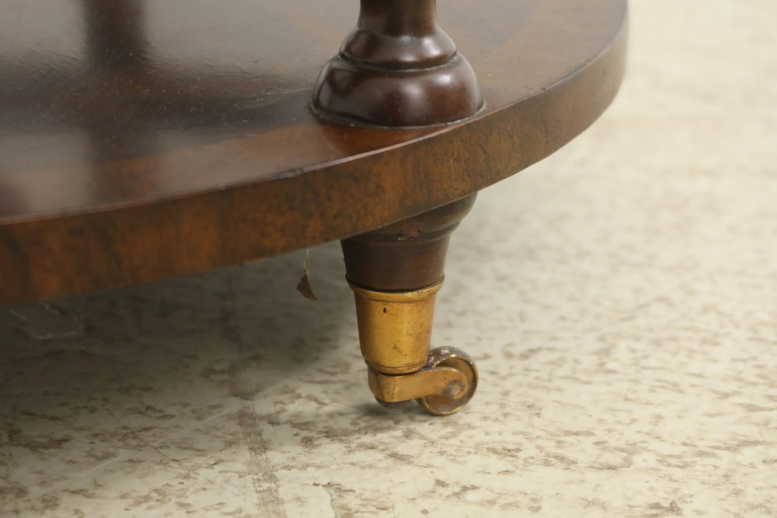 Maitland Smith Mahogany Flip Top Globe Stand - 8