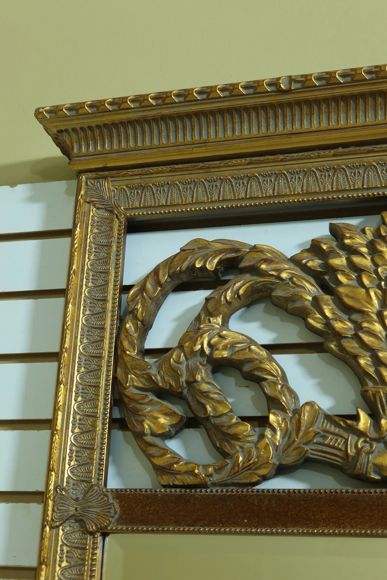 Maitland Smith Regency Style Gold Framed Mirror - 6