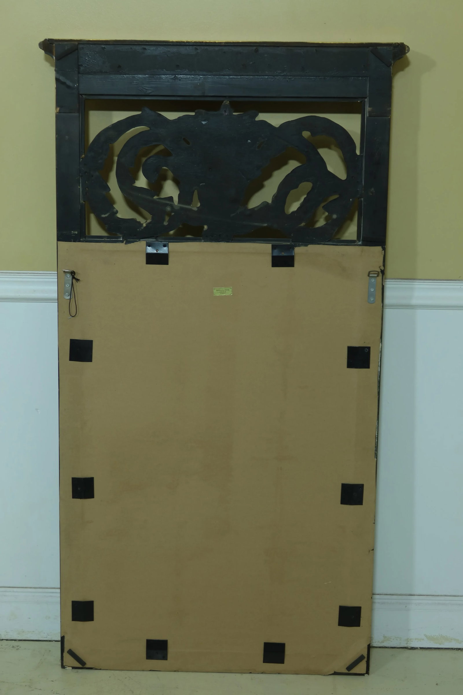 Maitland Smith Regency Style Gold Framed Mirror - 8