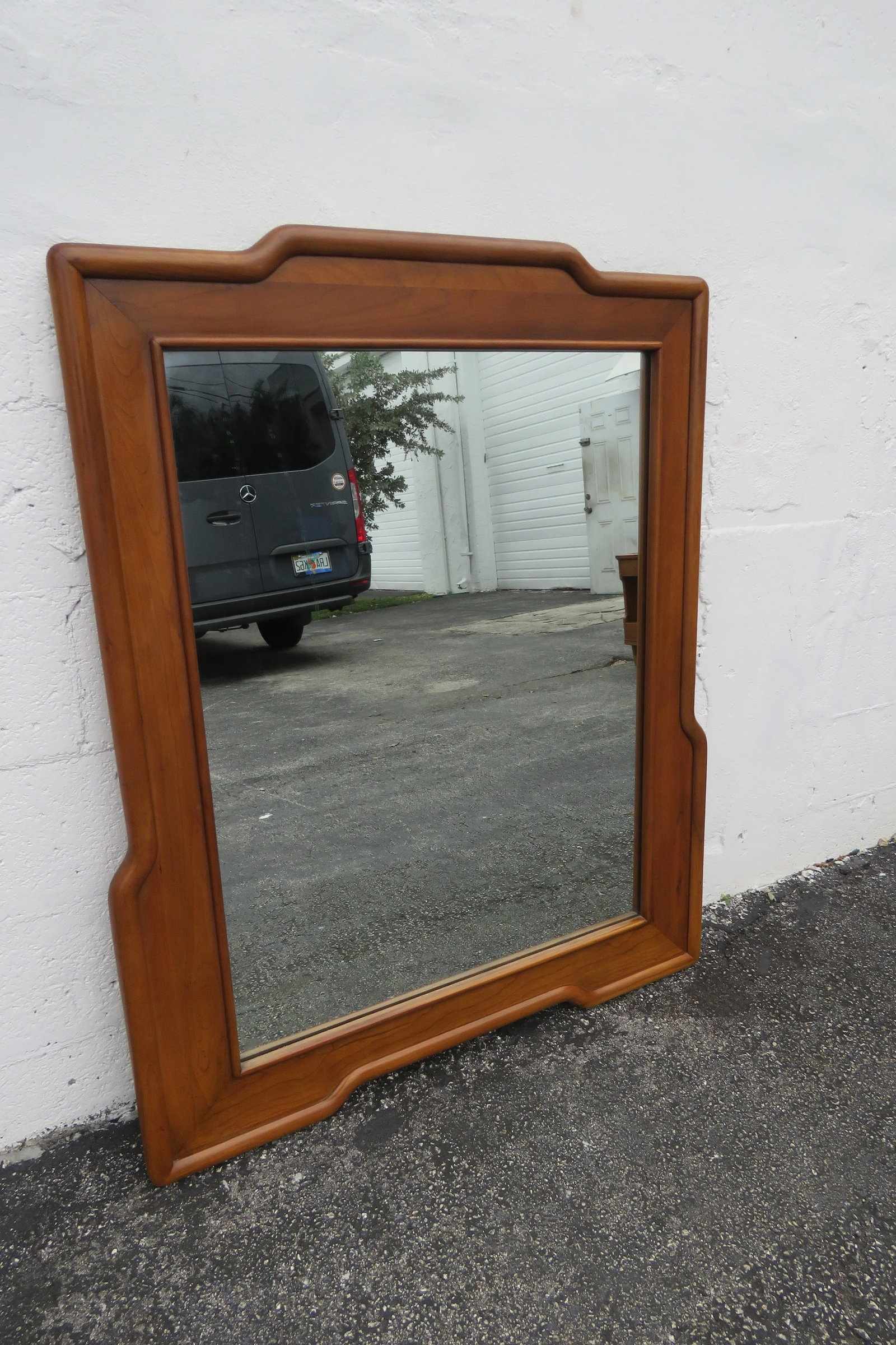John Widdicomb Mid Century Modern Vanity Dresser Bathroom Wall Mirror - 8