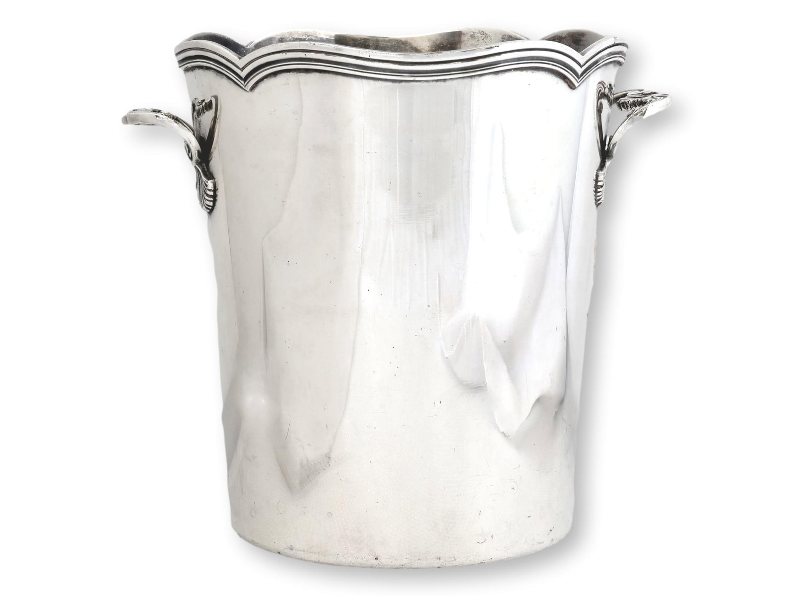 Antique French Silverplate Champagne Bucket - 2