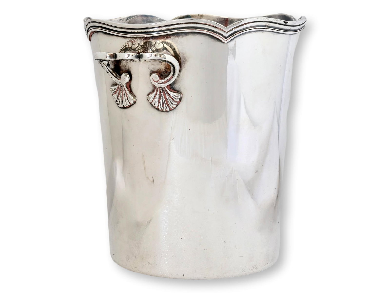 Antique French Silverplate Champagne Bucket - 4