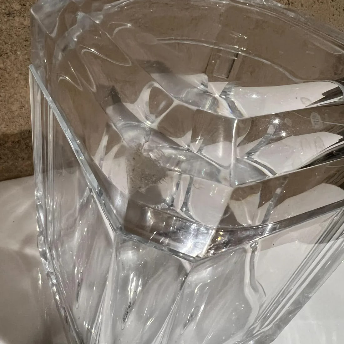 1980s Modernist Carlisle Lucite Ice Bucket Style of Alessandro Albrizzi Italy - 3