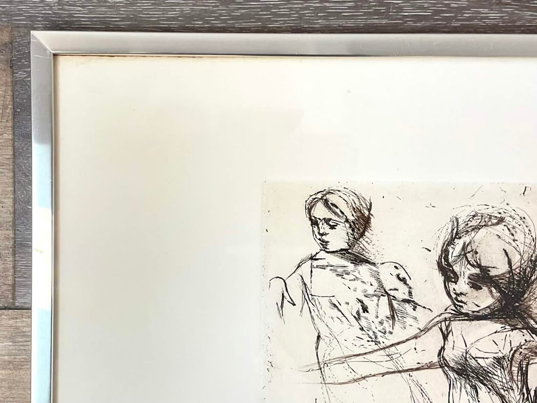 Ruth Gikow, (1913-1982), Limited Edition Etching, Signed - 5