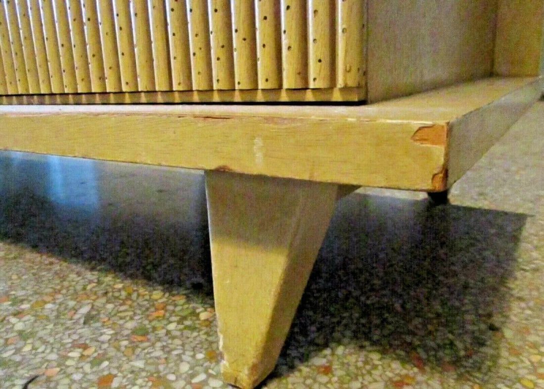 American of Martinsville Bali-Hi Mid-Century Faux Bamboo Wormwood Dresser - 5