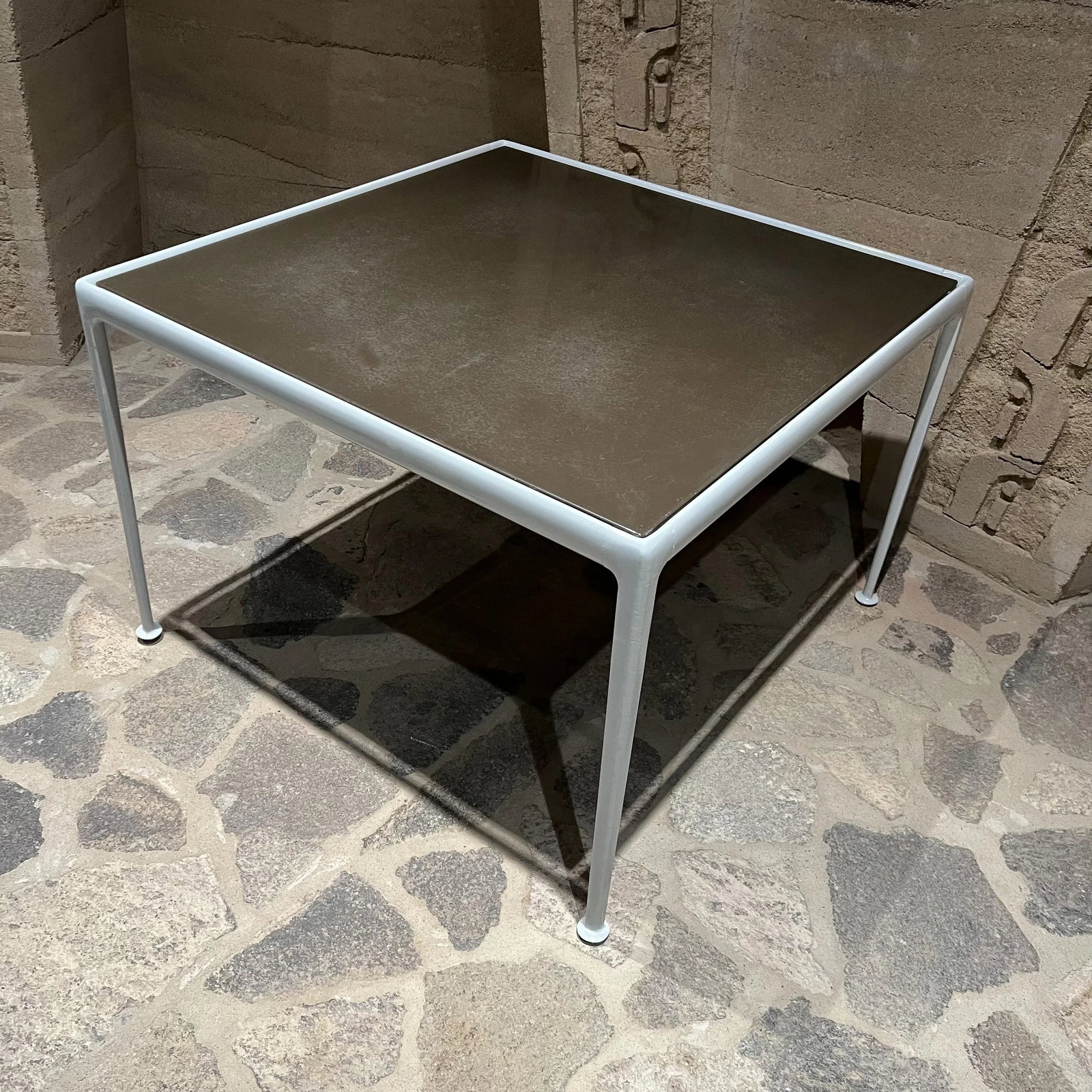 1966 Vintage Richard Schultz for Knoll Patio Dining Table Outdoor Collection - 6