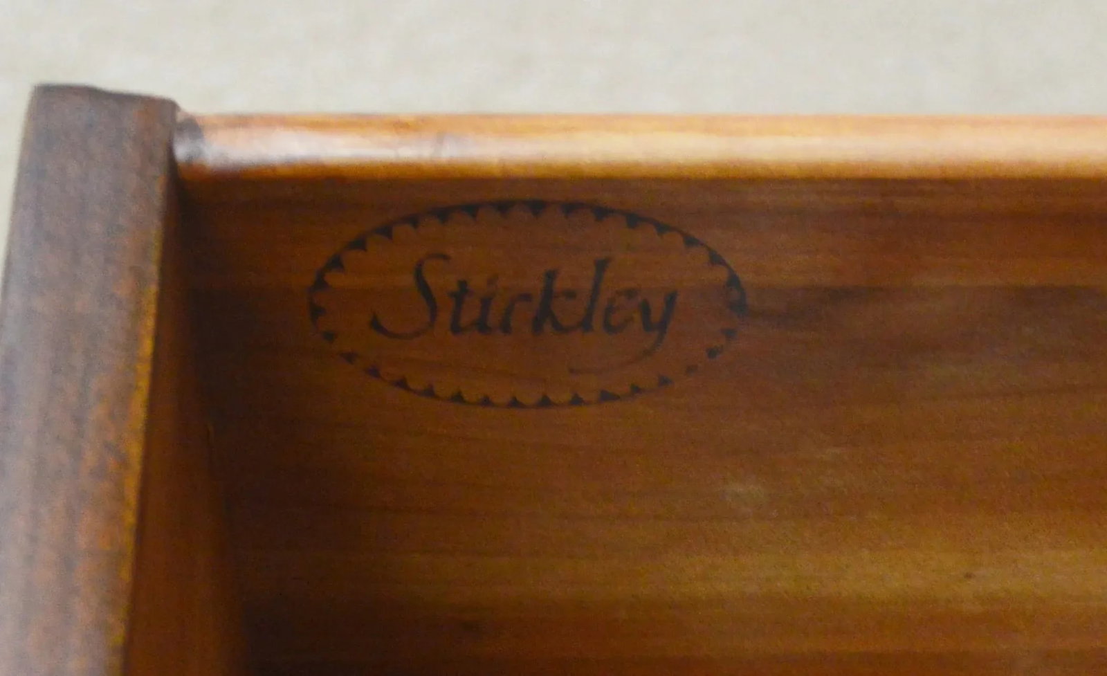 Stickley Solid Cherry Chippendale Chest Wardrobe - 10