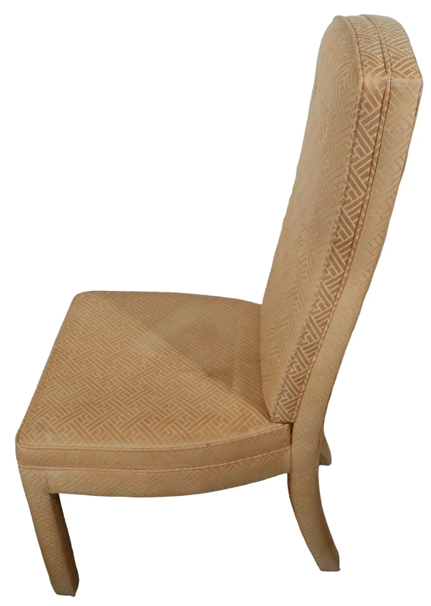 Set of Six Fully Upholstered Dining Chairs by American of Martinsville After Baughman C 1970's - 3