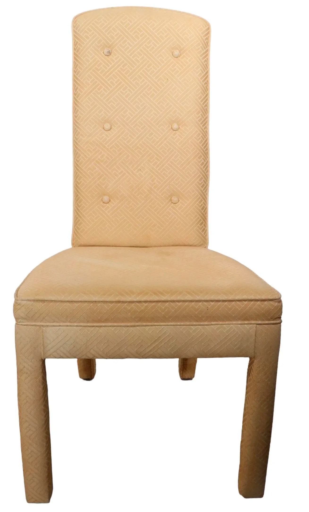 Set of Six Fully Upholstered Dining Chairs by American of Martinsville After Baughman C 1970's - 8