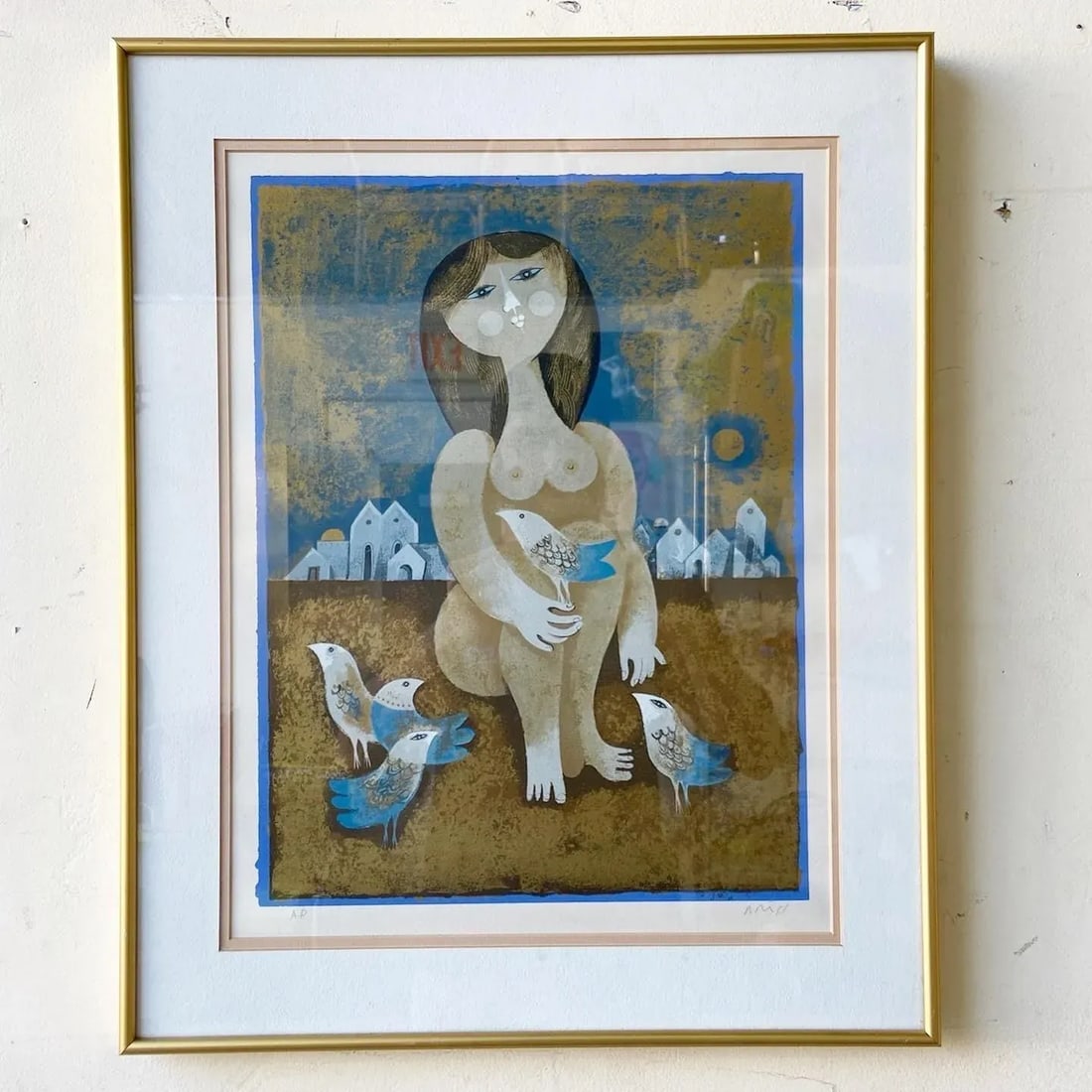 Framed and Signed Lithograph by Sam Briss - 11