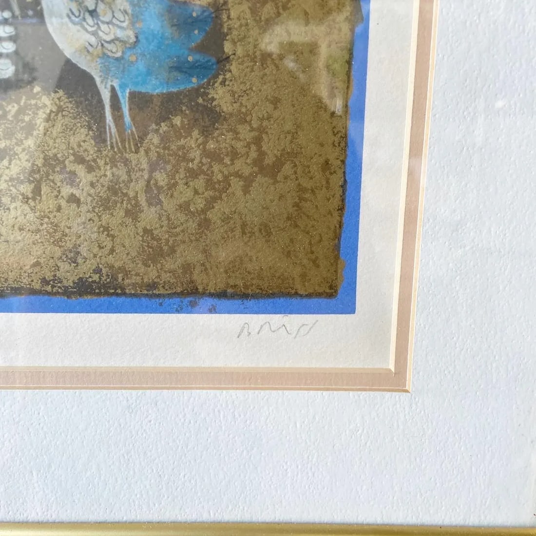 Framed and Signed Lithograph by Sam Briss - 2