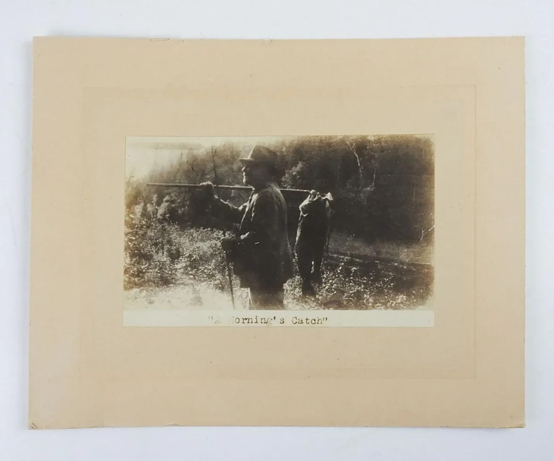 Vintage Fishing Photograph - 2