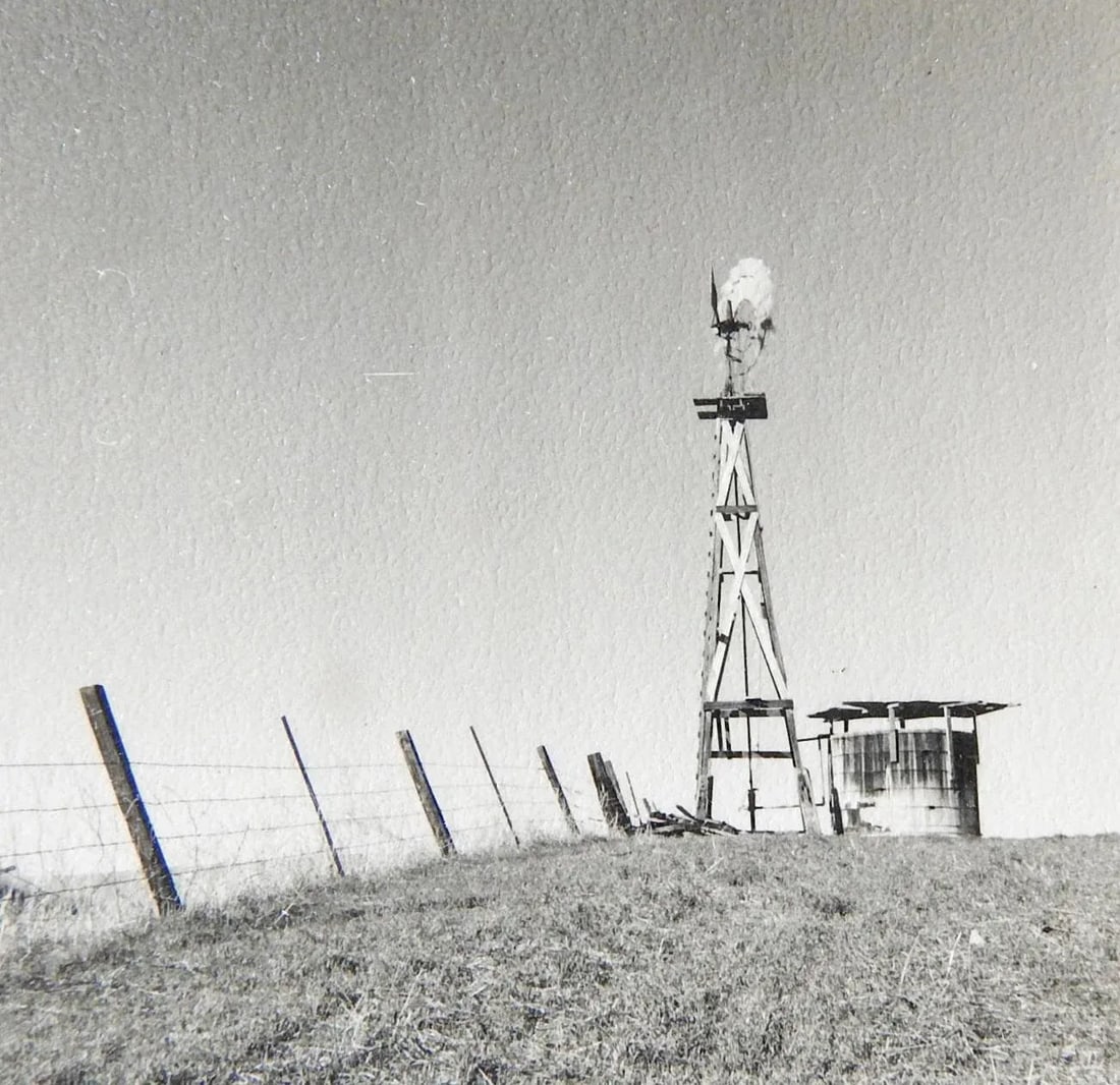 Vintage California Fine Art Photograph Contact Sheet Farm - 2