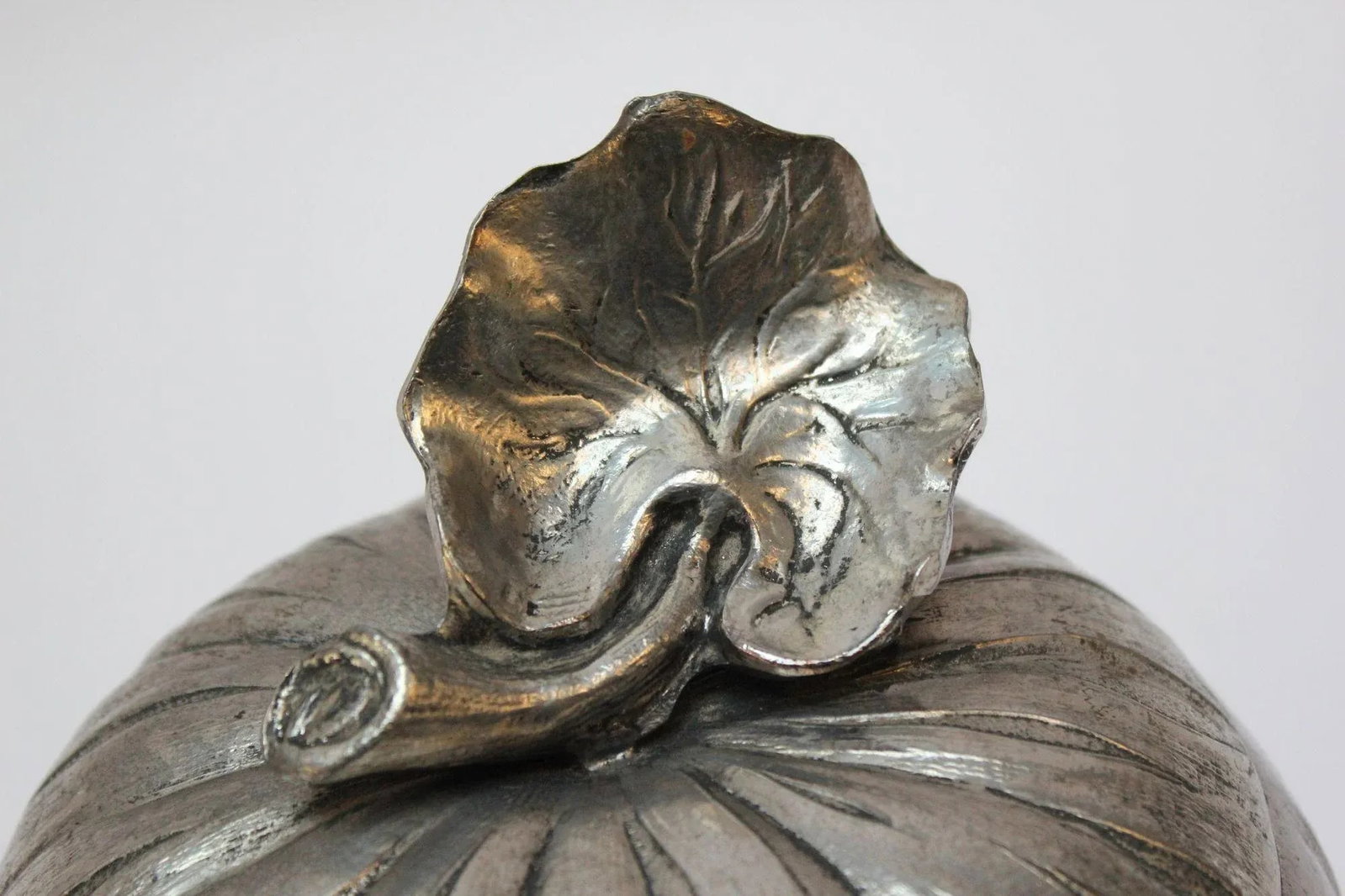 Mauro Manetti Italian Silver-Plated "Pumpkin" Ice Bucket - 12