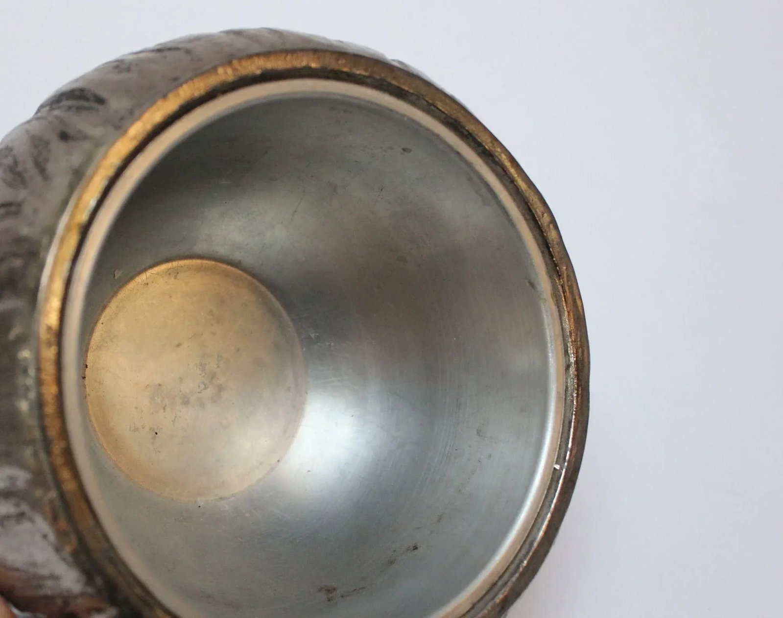 Mauro Manetti Italian Silver-Plated "Pumpkin" Ice Bucket - 8