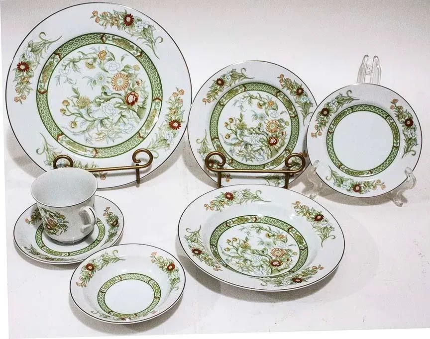 Mikasa China Kabuki Pattern - Service for 12 - 2