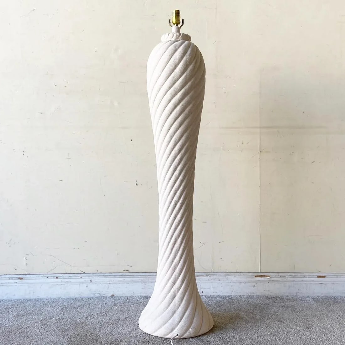 Postmodern Spiral Swirl Ceramic Floor Lamp - 4