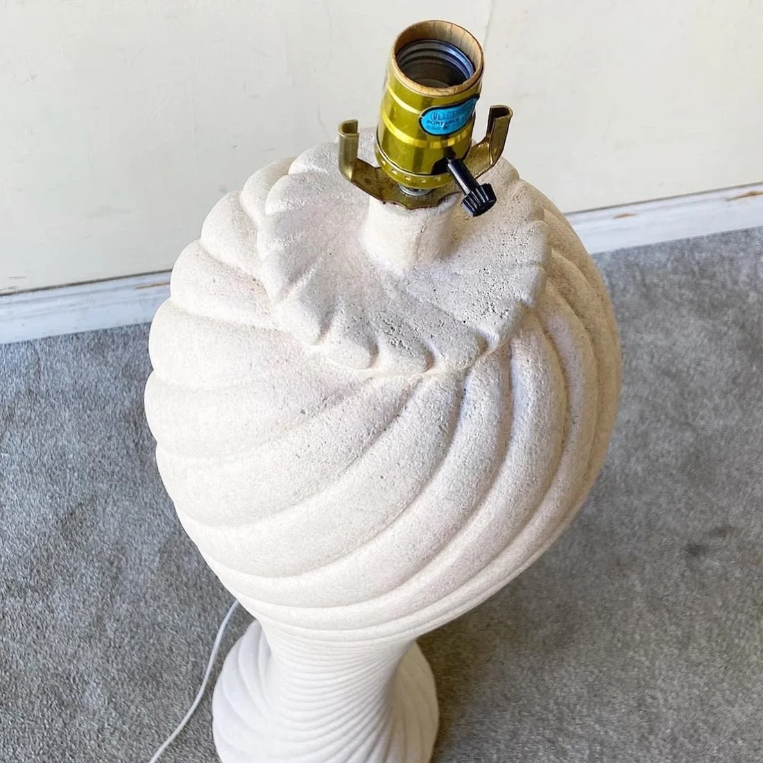 Postmodern Spiral Swirl Ceramic Floor Lamp - 5