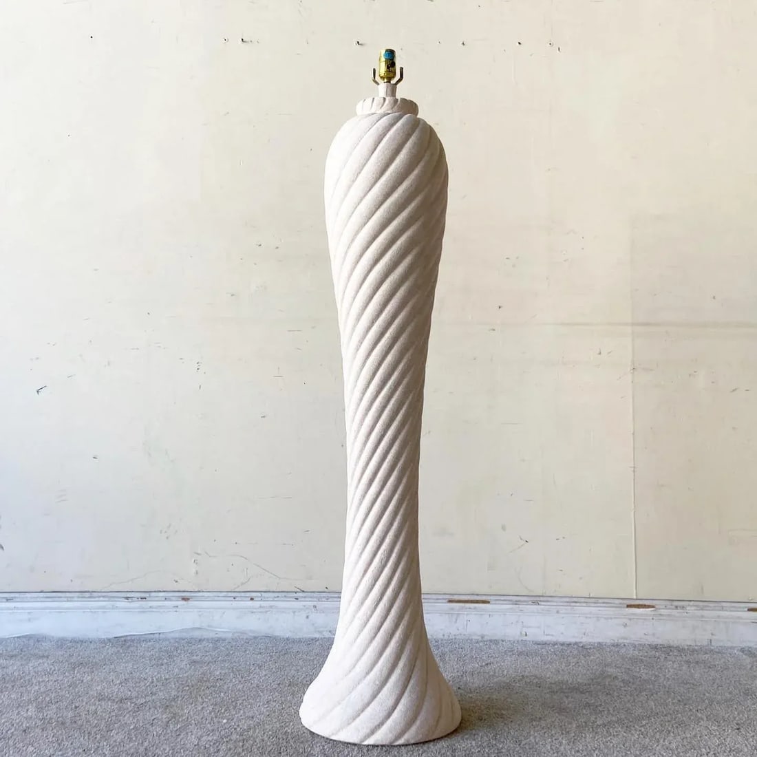 Postmodern Spiral Swirl Ceramic Floor Lamp - 8