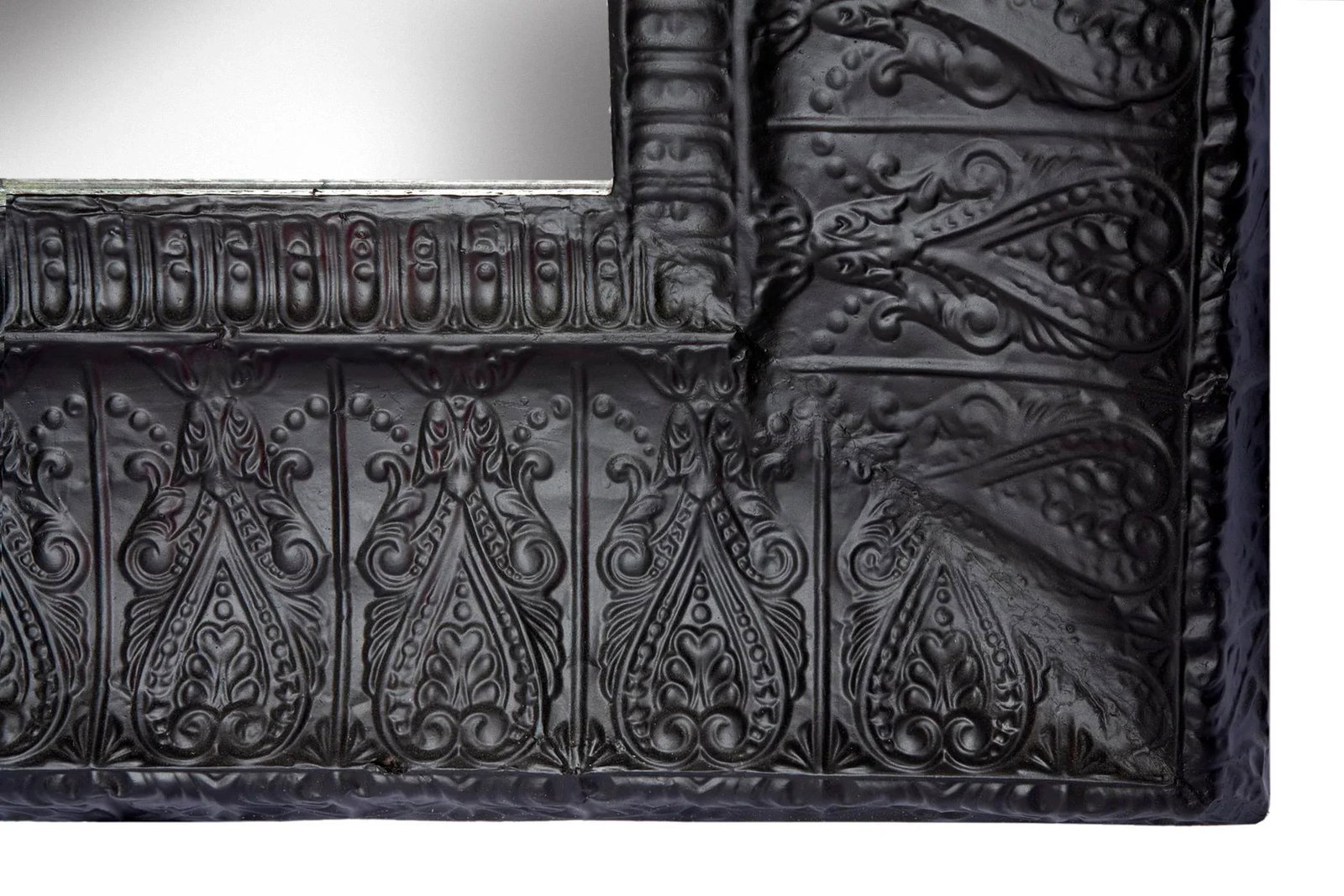 Antique Ceiling Tin Mirror - 8
