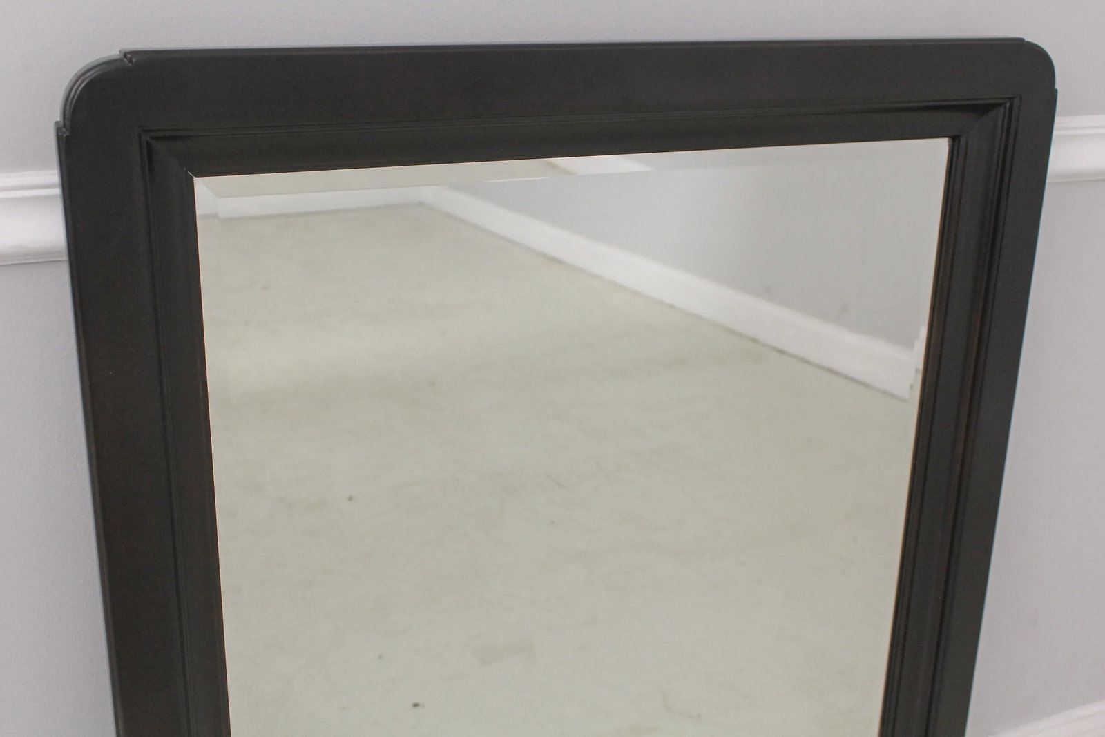 Lexington Dark Cherry Beveled Glass Mirror - 3