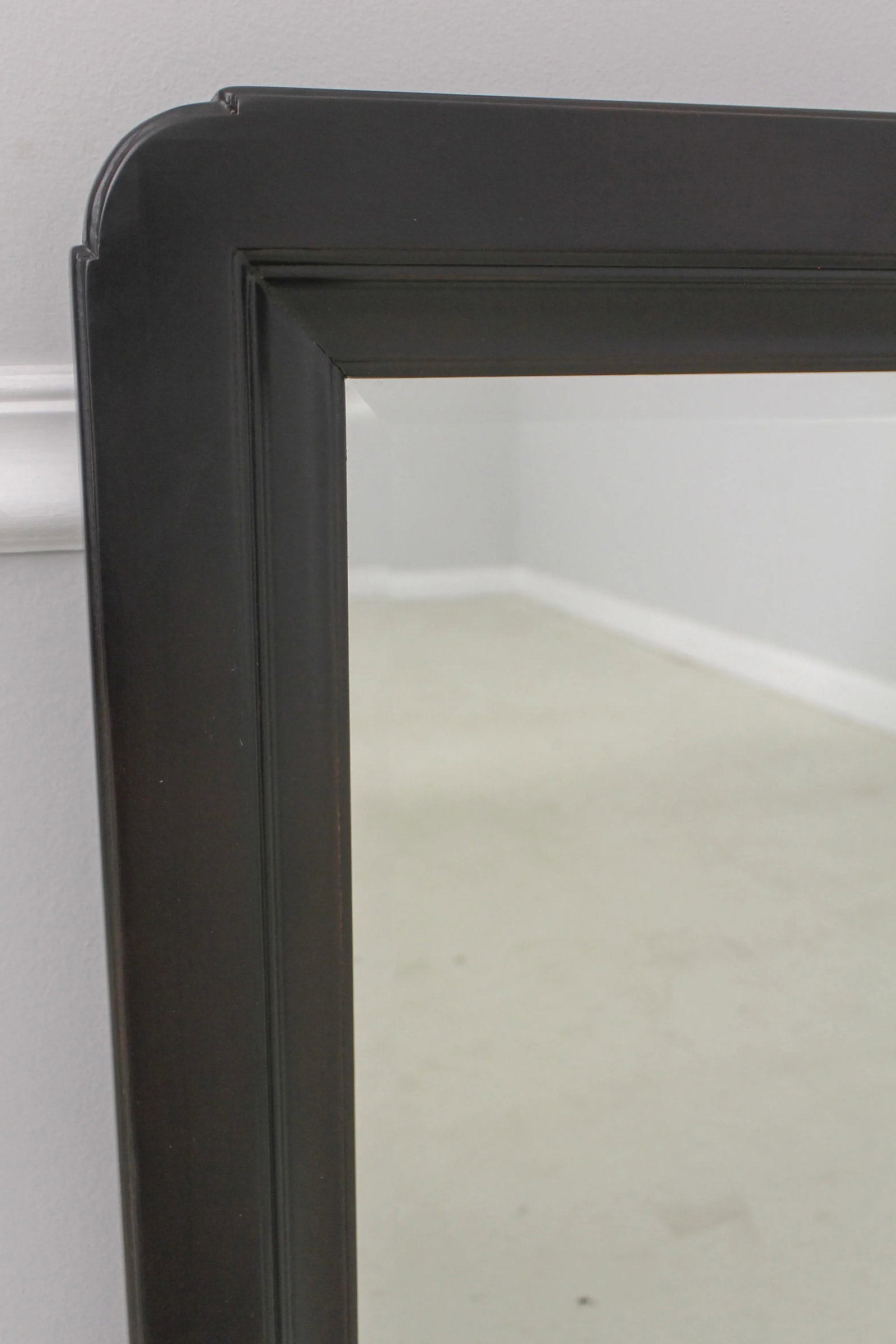 Lexington Dark Cherry Beveled Glass Mirror - 4
